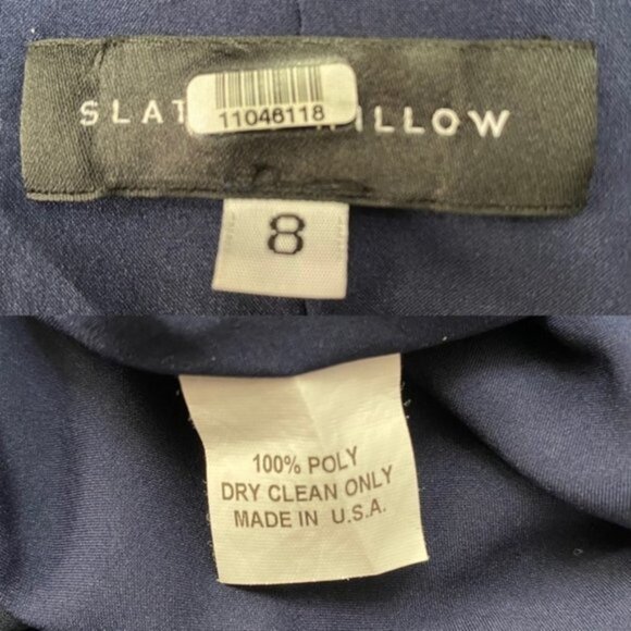 Slate & Willow Confetti‎ Wrap Mini Dress In Navy Blue Size - Picture 7 of 7